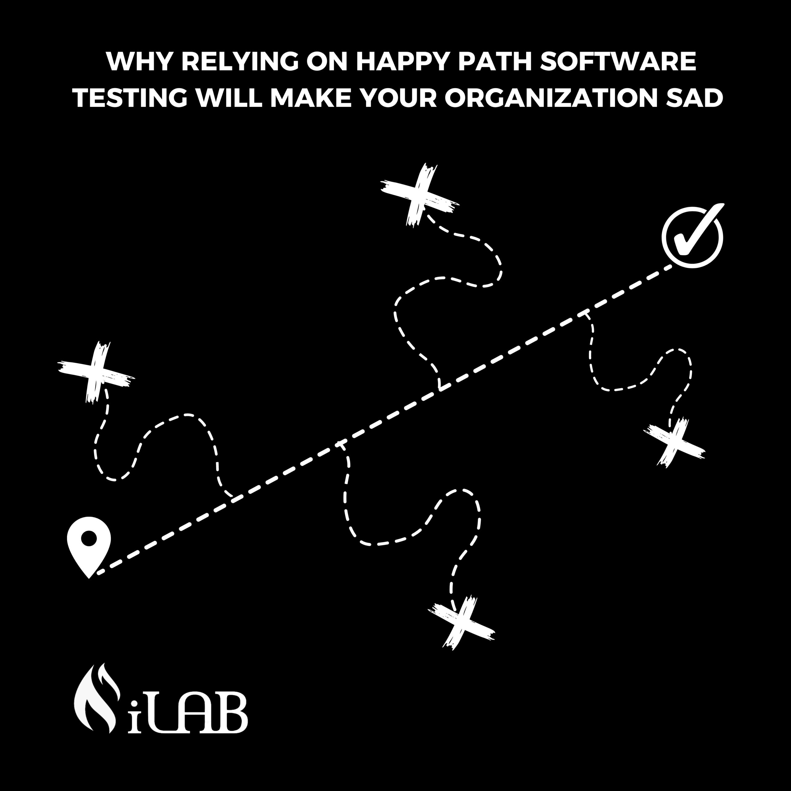 Why Relying On Happy Path Software Testing Will Make Your Organization 